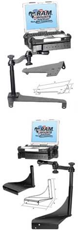 RAM No Drill Mounts and Bases