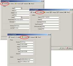 Farm Trac X2 People Setup Screen
