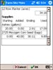 Product Setup Screen